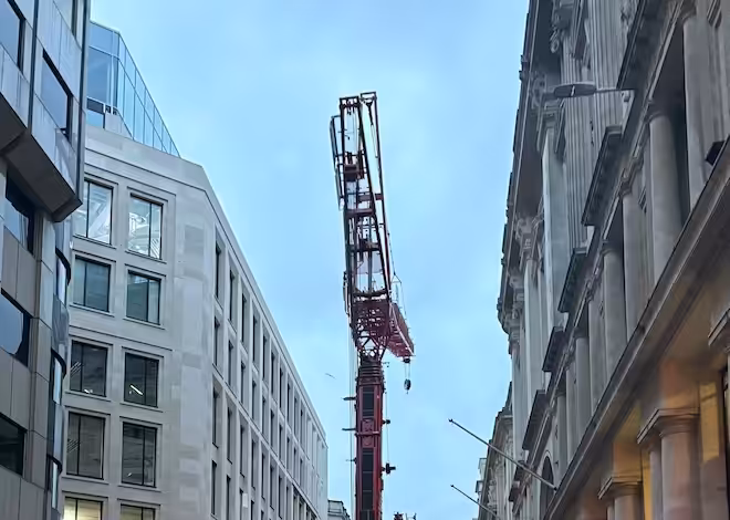King William Street Tower Crane Dismantle Project Blog