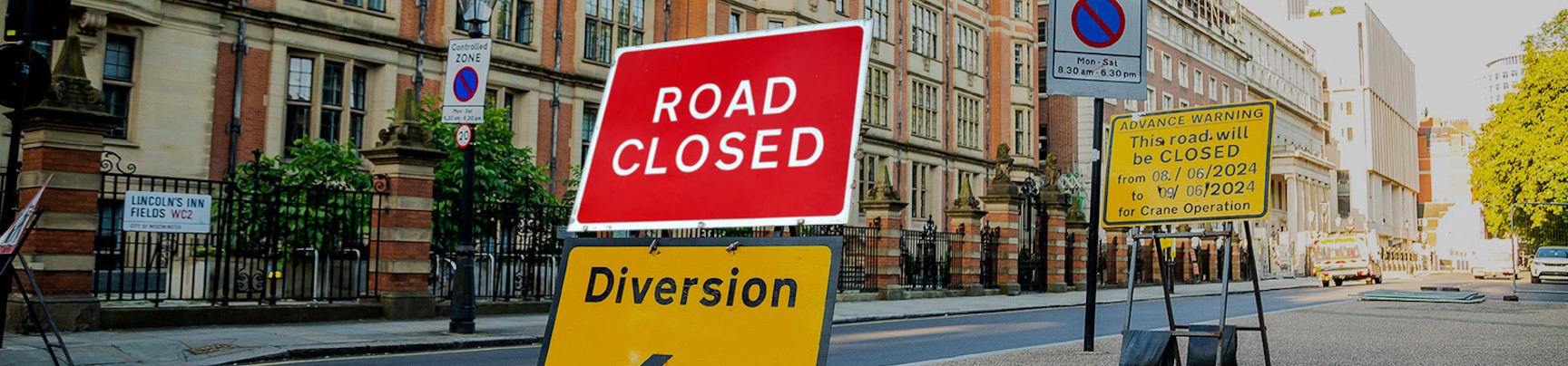 Street Works Desktop Banner